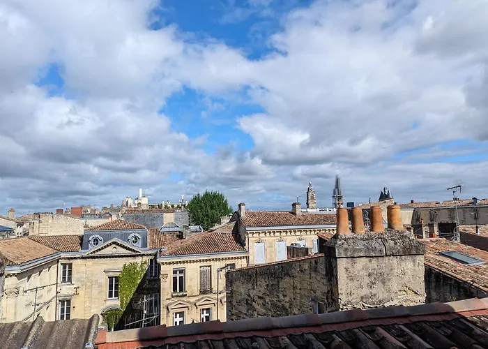 Lumineux Appartement Sous Les Toits A Pey Berland